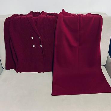 pull bear: Кардиган, Трикотаж, Длинная модель, Осень-весна, Оверсайз — 6