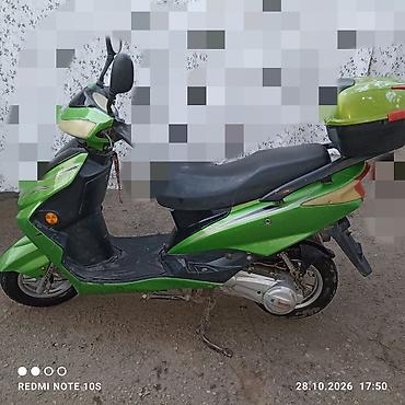 215 65 16 с: Скутер 50–100 см³ (китайский класс GY6), зелёный. Особенности и — 1
