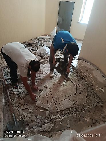 Beton işləri: Beton kəsmə xidməti - Divar, döşəmə və tavanlarda dəqiq və səliqəli — 7