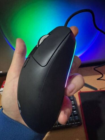компьютерные мыши mato: Проводная игровая мышь с RGB‑подсветкой - Эргономичный симметричный