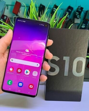 компьютер в аренду: Samsung Galaxy S10 Plus, 128 ГБ, цвет - Черный, 2 SIM