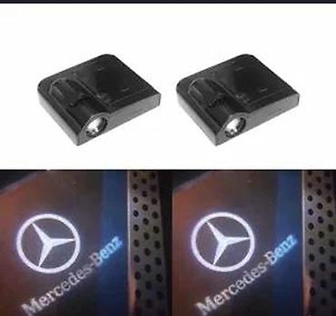 Tuning oprema: Bežični LED projektor logotipa za vrata automobila – Mercedes‑Benz - — 9