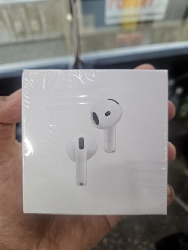 аирподс 4: Оригинальные наушники Apple AirPods 4 с активным шумоподавлением