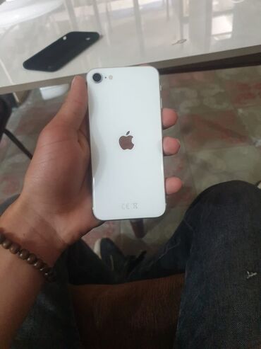 Apple iPhone: IPhone SE, 128 GB, Ağ, Barmaq izi