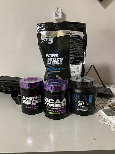 азот спортпит: Протеин Whey vanilla 50/50 Креатин Animal 50/50 Bcaa Amino 5600 За — 1