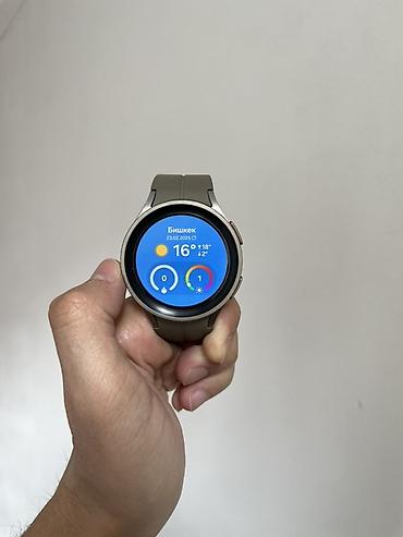 Galaxy Watch: Сатылат / Продаю 🤝 Samsung Galaxy Watch5 Pro (Bluetooth) - Корпус из — 4