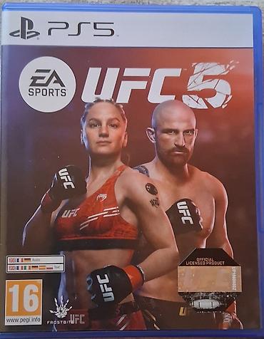 sony playstation 4: EA Sports UFC 5 – PS5 verzija - Platforma: PlayStation 5 (fizičko — 1