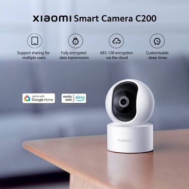qizli kamera: Xiaomi Smart Camera C200 Xüsusiyyətlər Video kamera növü: PTZ video