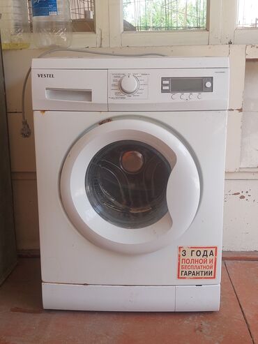 корейская стиральная машина: Стиральная машина Vestel, Б/у, Автомат, До 5 кг, Компактная