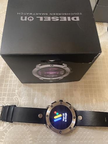 telefon saatları: Original - Diesel On Axial Touchscreen Smartwatch - Smart saat. Şüşə — 2