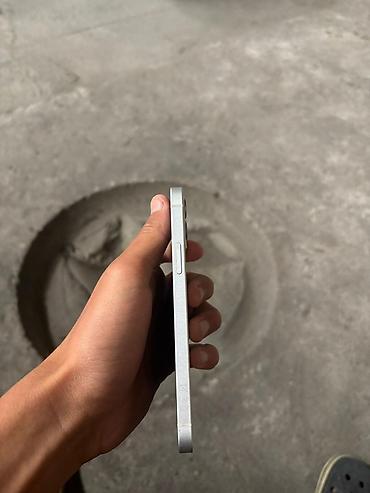 apple se: IPhone 12, Б/у, 64 ГБ, Серебристый, Чехол, Кабель, 77 % — 2