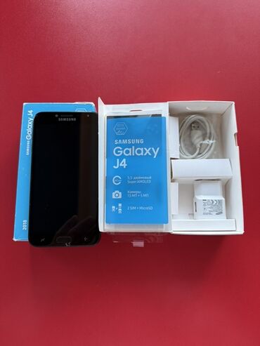 notebook cantaları bakı: Samsung Galaxy J4 2018, цвет - Черный, Две SIM карты