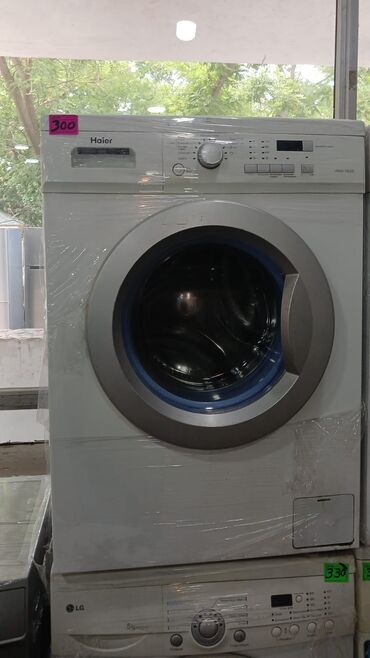 masin ucun aparatura: Paltaryuyan maşın Haier, 6 kq, İşlənmiş, Avtomat, Qurutma var