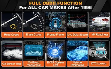 Alati za automobile: Novo-LAUNCH X431 Creader Elite OBD2 za GM, Chevrolet, Cadillac, Buick — 21