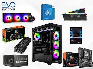 plata 1155: Evo Gaming PC-14 🔹CPU: Intel®️ Core™️ i5-14600KF 🔹M/B: Gigabyte z790 — 1