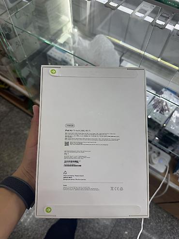 ipad air 7: Планшет, Apple, память 256 ГБ, 5G, Новый, Классический цвет - Фиолетовый — 2