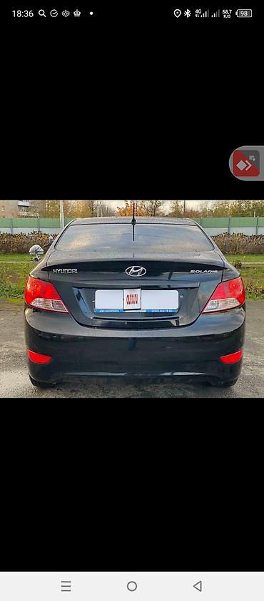 кобальт 2013: Hyundai Solaris: 2013 г., Бензин, Седан — 3