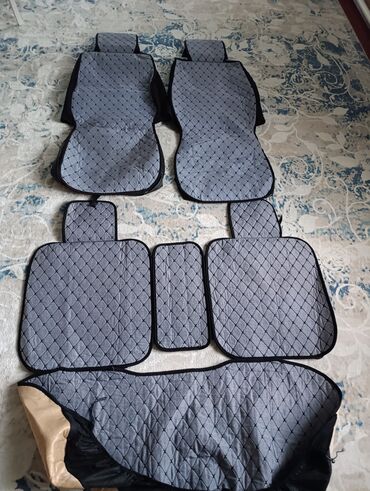 Чехлы и накидки на сиденья: Чехлы Тканевые, цвет - Серый, Universal Seat cover, Б/у, Самовывоз, Платная доставка