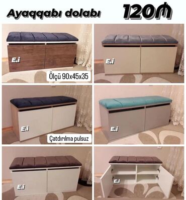 старые стулья: Açılan, 2 qapılı Düz dolab, Ayaqqabı dolabı