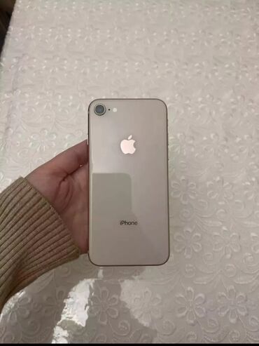 Мобильные телефоны: IPhone 8, 256 ГБ, Золотой, Отпечаток пальца