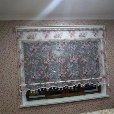 Rulon ştorlar: Məhsul: Dekorativ rulon pərdə - Klassik damask naxışlı, krem-qızılı — 5