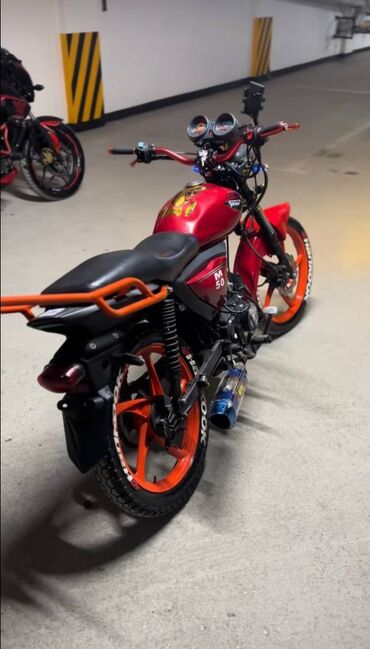 Motosikletlər: Tufan - M50, 80 sm3, 2023 il, 18000 km
