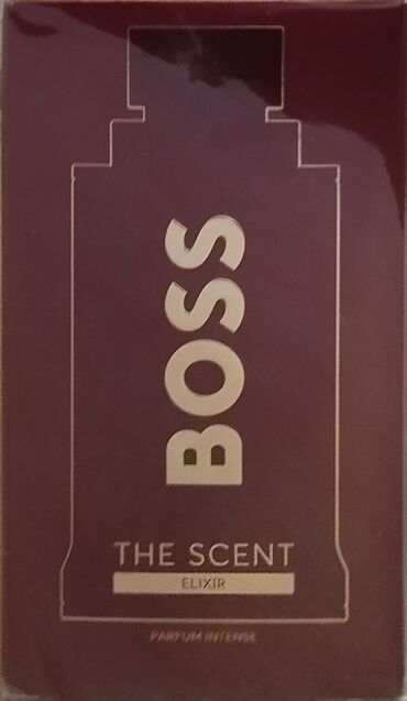 qarin ve bel piylerini eritmek: BOSS THE SCENT ELIXIR PARFUM INTENSE (Yenidir Bağlı Qutudur.) Qeyd