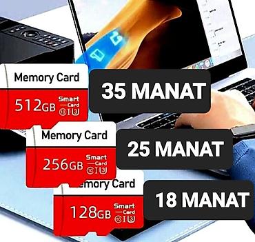 YENİ - YADDAŞ KARTLARI satılır. + ADAPTER❗️ MEMORY CARD: 32 gb