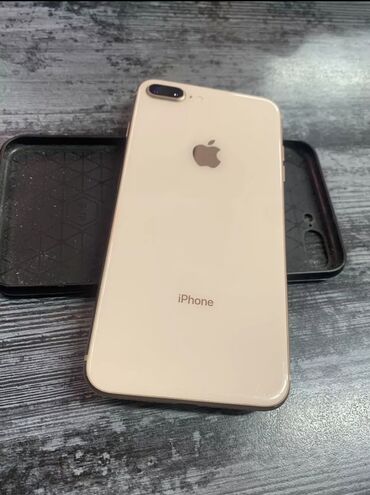 айфон 14 бишкек цена: IPhone 8 Plus, Колдонулган, 64 ГБ, Алтын, Коргоочу айнек, Каптама, 100 %