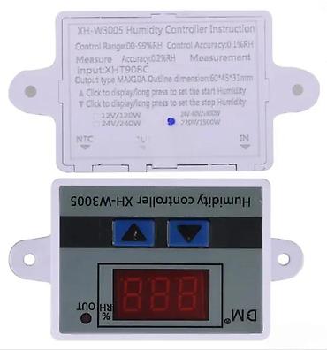 Measuring Tools & Instruments: DIGITALNI HIGROSTAT - REGULATOR VLAGE VLAŽNOSTI 220V W3005 | — 4