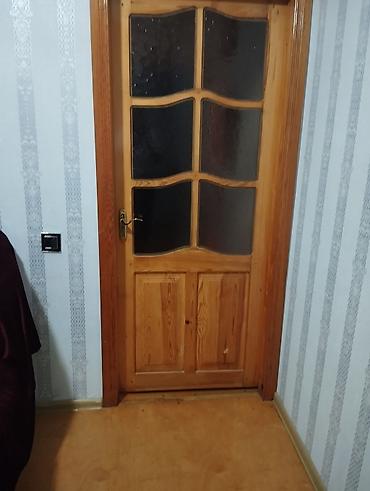 Двери и комплектующие: Taxta otaq qapıları dəsti - Material: təbii ağac (şam tipli), lakla — 4