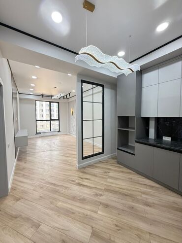 купить квартиру в строящемся доме в бишкеке: 2 комнаты, 60 м², Элитка, 4 этаж, Евроремонт