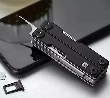 нож мультитул: Мультитул HuoHou Mini (HU0140) Черный Компактный складной — 3