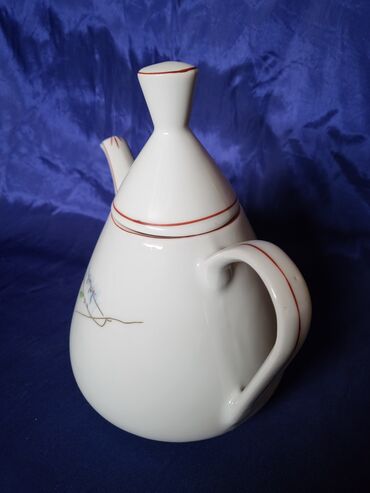 Čajnici: Bokal nov porcelanski,rucno oslikan 70te. Stari bugarski pun — 6