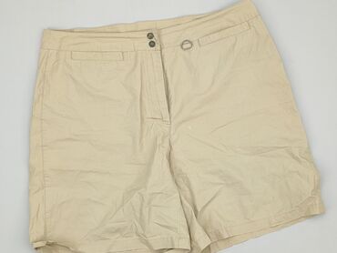 spodnie damskie materiałowe eleganckie: Shorts for women, L (EU 40)