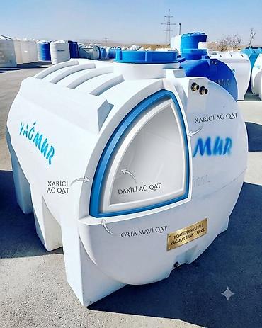 ağ xalca: Bak, Plastik, 3000 l l, Yeni, Pulsuz çatdırılma, Rayonlara çatdırılma — 1