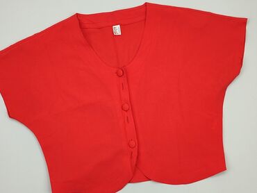 czerwona eleganckie bluzki: Bluzka Damska, XL, stan - Dobry