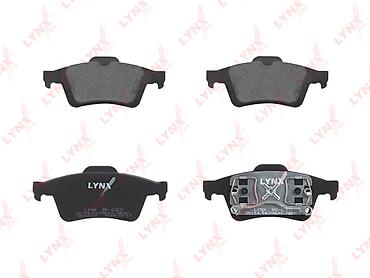on panel: LYNXauto Ön Əyləc Bəndi (Naklatka) BD-6302 FORD, NISSAN, RENAULT — 1