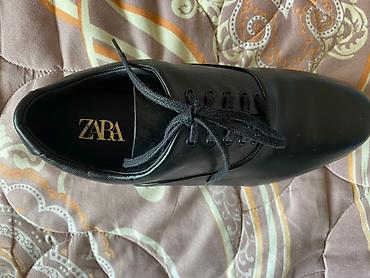 zara: Мужские туфли, 39, Новый, цвет - Черный, Самовывоз — 4