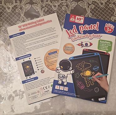 Oyuncaq planşetlər: LCD Yazı Planşetləri – rəngli və klassik modellər Məhsul: Baibian LCD — 1