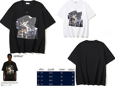 Majice: Men's T-shirt Off-White, bоја - Crna — 5