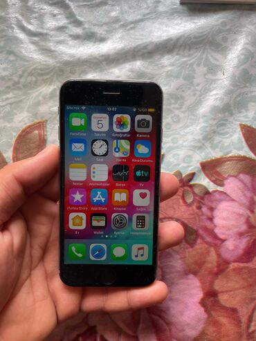 Mətbəx texnikası: IPhone 6, 32 GB, Gümüşü, Barmaq izi, Sənədlərlə