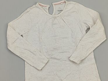 bluzki w róże: Bluzka, Lupilu, 5-6 lat, 110-116 cm, stan - Dobry