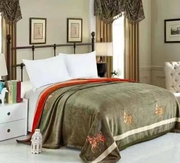 Одеяла и пледы: Покрывало для кровати, Китай, Новый, Все сезоны at lalafo.kg — 7 Одеяла и пледы: Покрывало для кровати, Китай, Новый, Все сезоны — 7