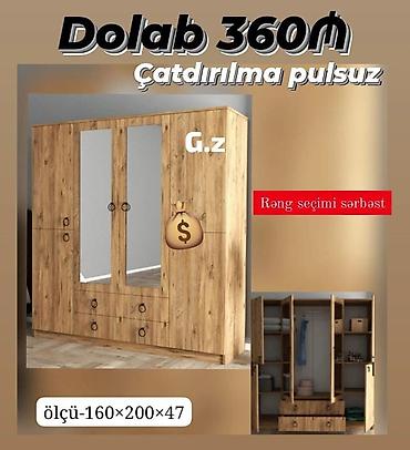 Шкафы: Dolab sifarişlə hazırlanır — 1