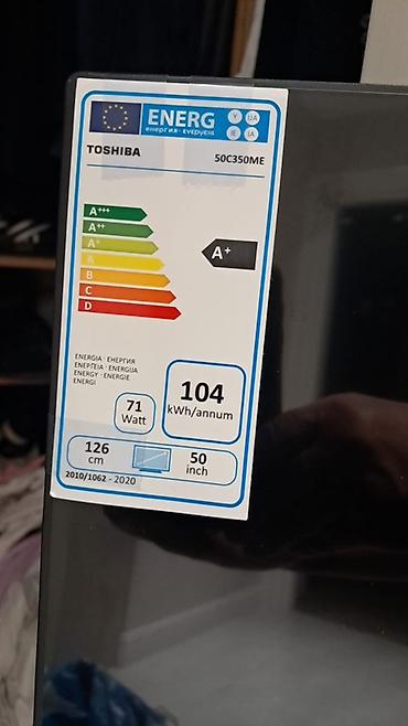 ekran şekli: Toshiba 50C350ME televizor - Ekran diaqonalı: 50 düym (126 sm) - — 2