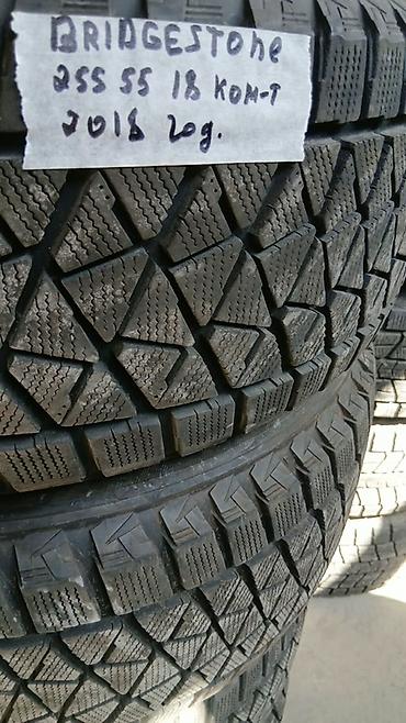 Шины 255 / 55 / R 18, Зима, Б/у, Комплект, Внедорожные (АТ/МТ), Япония, Bridgestone