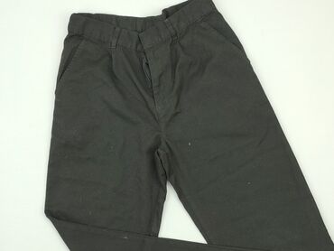 sandały rzymianki czarne: Material trousers, F&F, 14 years, 158/164, condition - Very good