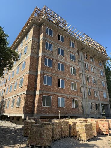 квартира сары озон: 1 комната, 27 м², Индивидуалка, 6 этаж, ПСО (под самоотделку)