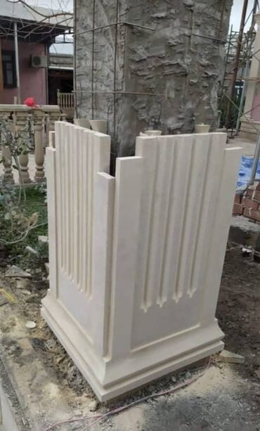 Fasad işləri: AqlayMərmərTermo-AqlayKabançikKeramoqranitTravertinTəbii — 17